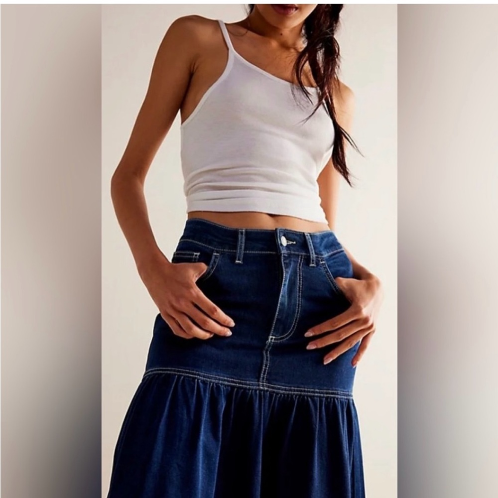 Free People We The Free Jordan Maxi Skirt